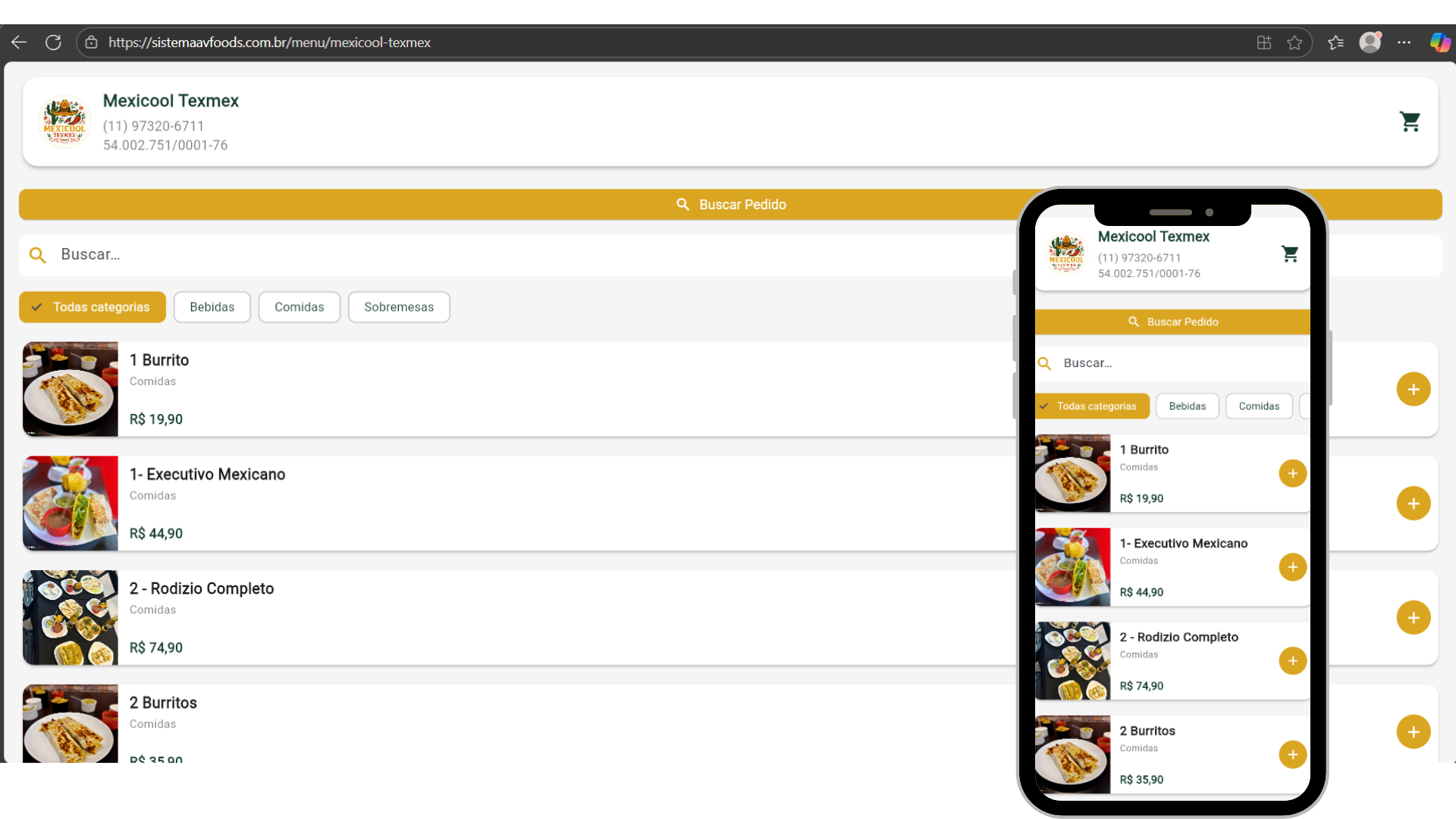 Delivery Inteligente na Web e Mobile